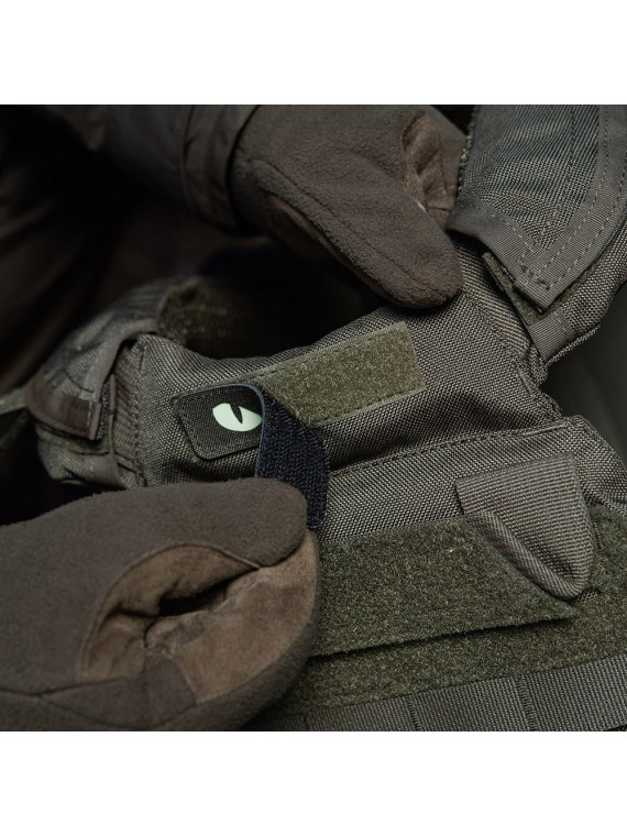 M-TAC Naszywka Kocie Oczy CAT EYES LASER Cut MULTICAM Fluorescencyjna