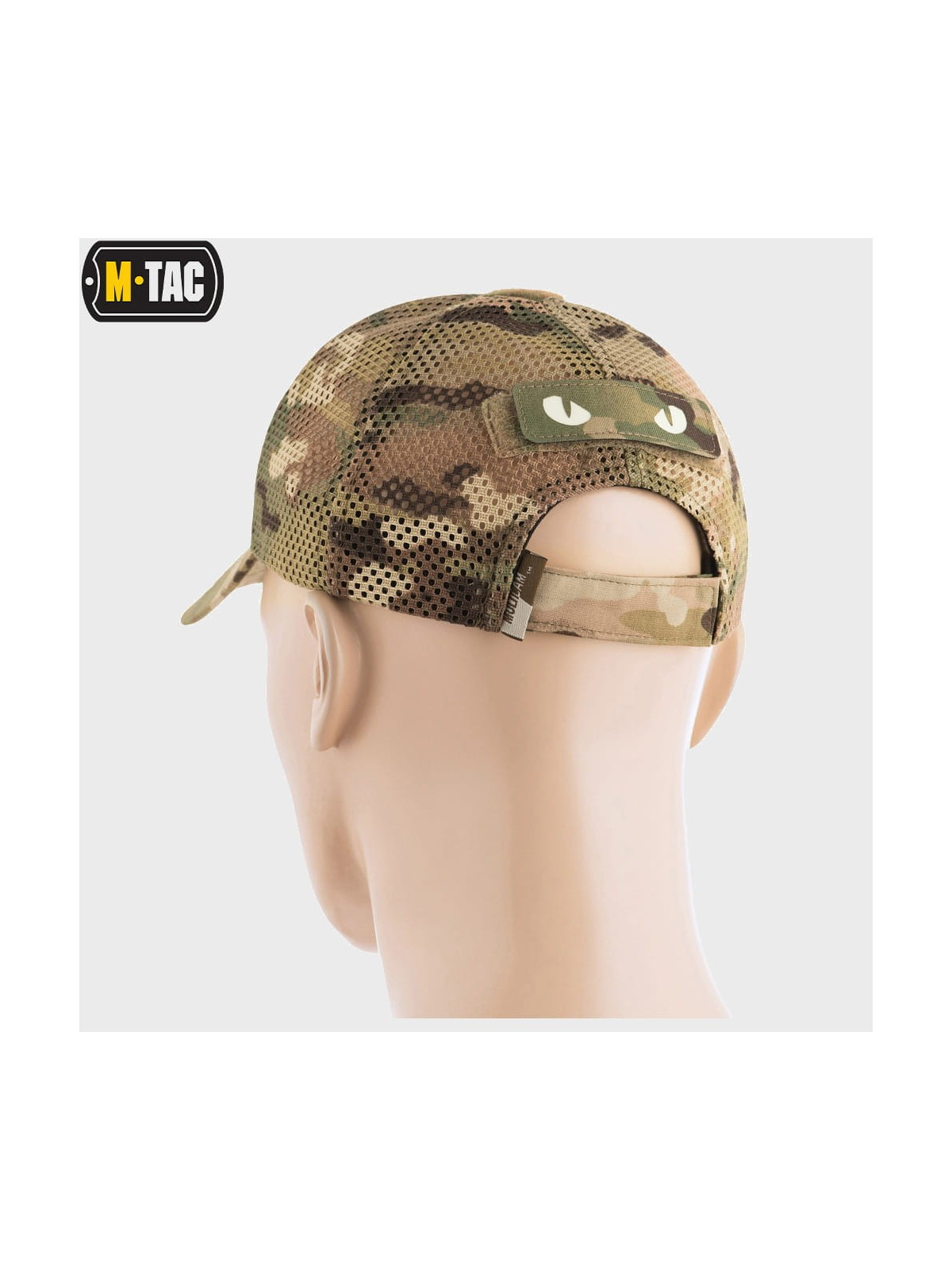 M-TAC Naszywka Kocie Oczy CAT EYES LASER Cut MULTICAM Fluorescencyjna