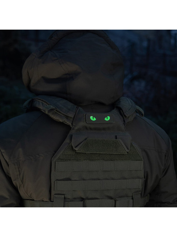 M-TAC Naszywka Kocie Oczy CAT EYES LASER Cut MULTICAM Fluorescencyjna