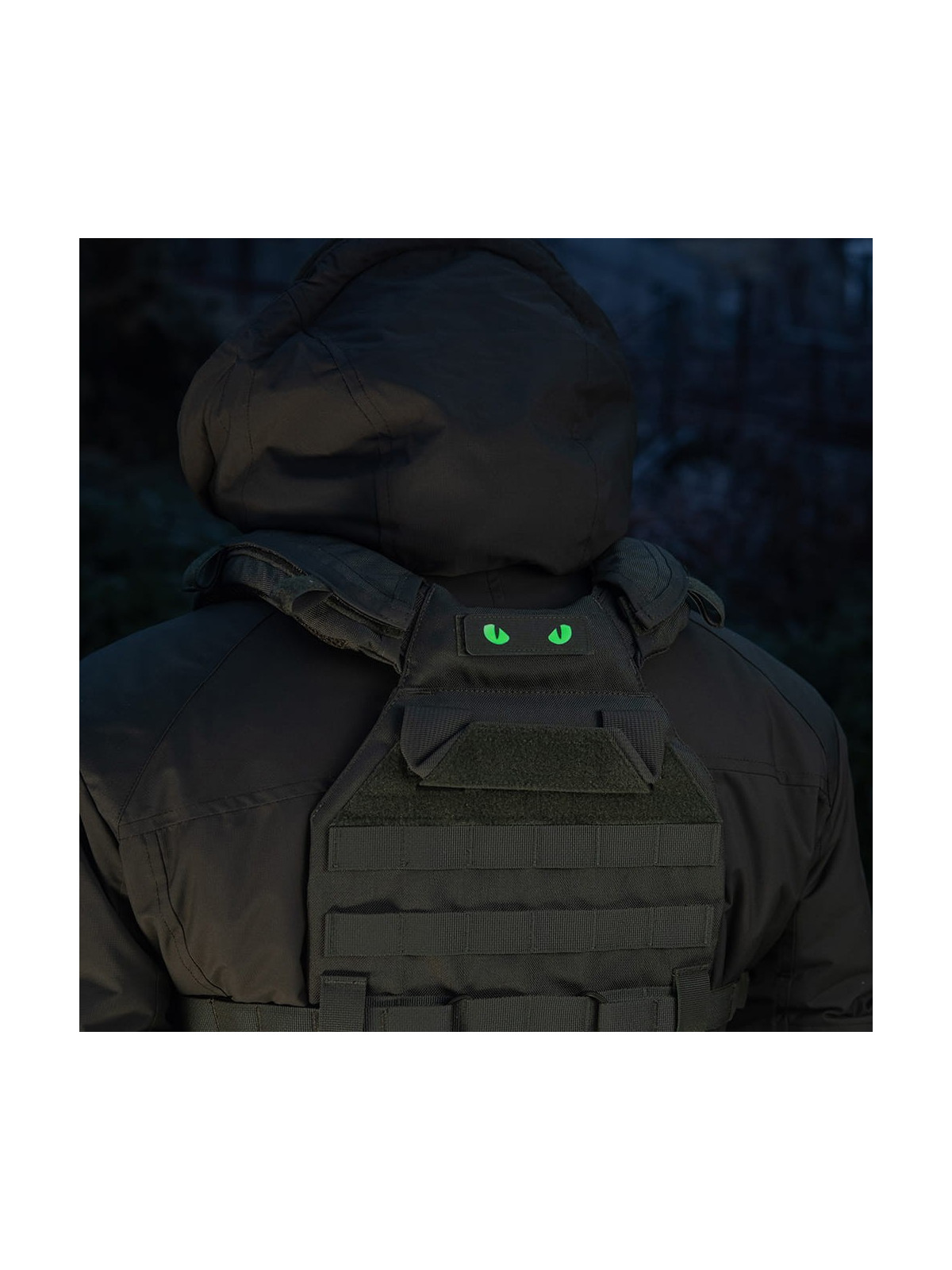 M-TAC Naszywka Kocie Oczy CAT EYES LASER Cut MULTICAM Fluorescencyjna