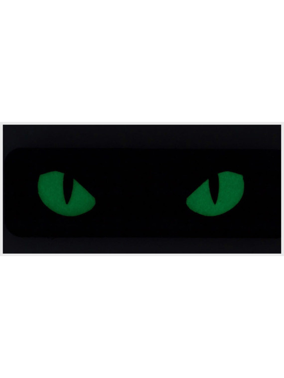 M-TAC Naszywka Kocie Oczy CAT EYES LASER Cut COYOTE Fluorescencyjna