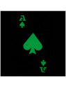 M-TAC NASZYWKA ACE OF SPADES Laser Cut OLIWKOWA FLUORESCENCYJNA