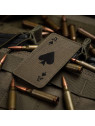 M-TAC NASZYWKA ACE OF SPADES LASER CUT oliwkowo-CZARNA