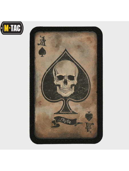 M-TAC NASZYWKA ACE OF SPADES COYOTE-CZARNY
