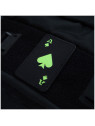 M-TAC NASZYWKA ACE OF SPADES Laser Cut CZARNO-FLUORESCENCYJNA