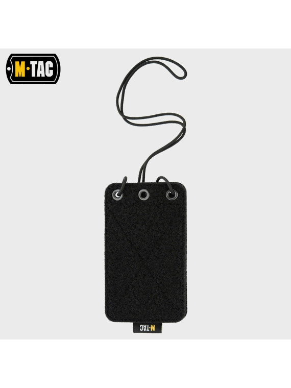 M-TAC ETUI POKROWIEC NA PRZEPUSTKĘ IDENTYFIKATOR CZARNY