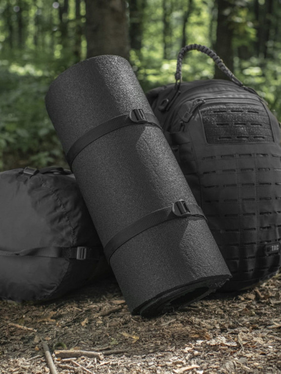 M-TAC TROK Z KLAMRĄ ZACISKOWĄ 25 mm/100 CM CZARNY
