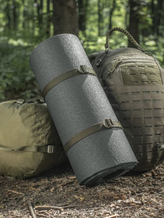 M-TAC TROK Z KLAMRĄ ZACISKOWĄ 25 mm/100 CM OLIWKOWY