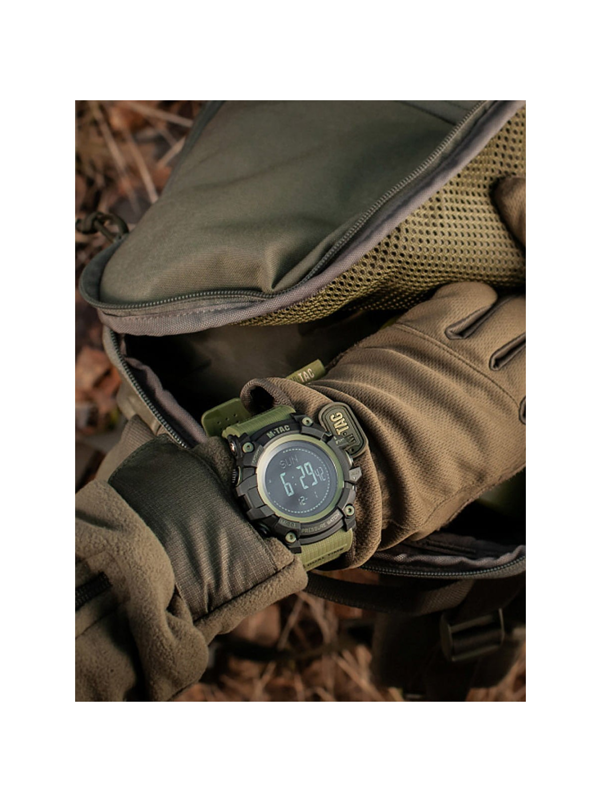 M-TAC ZEGAREK TAKTYCZNY ADVENTURE WOJSKOWY OLIWKOWO-CZARNY