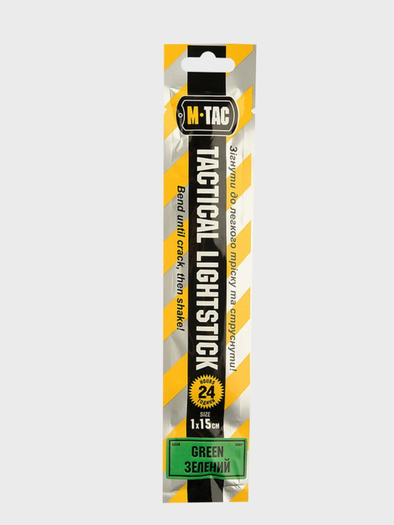 M-TAC ŚWIATŁO CHEMICZNE ZIMNE 24H/15CM ZIELONE