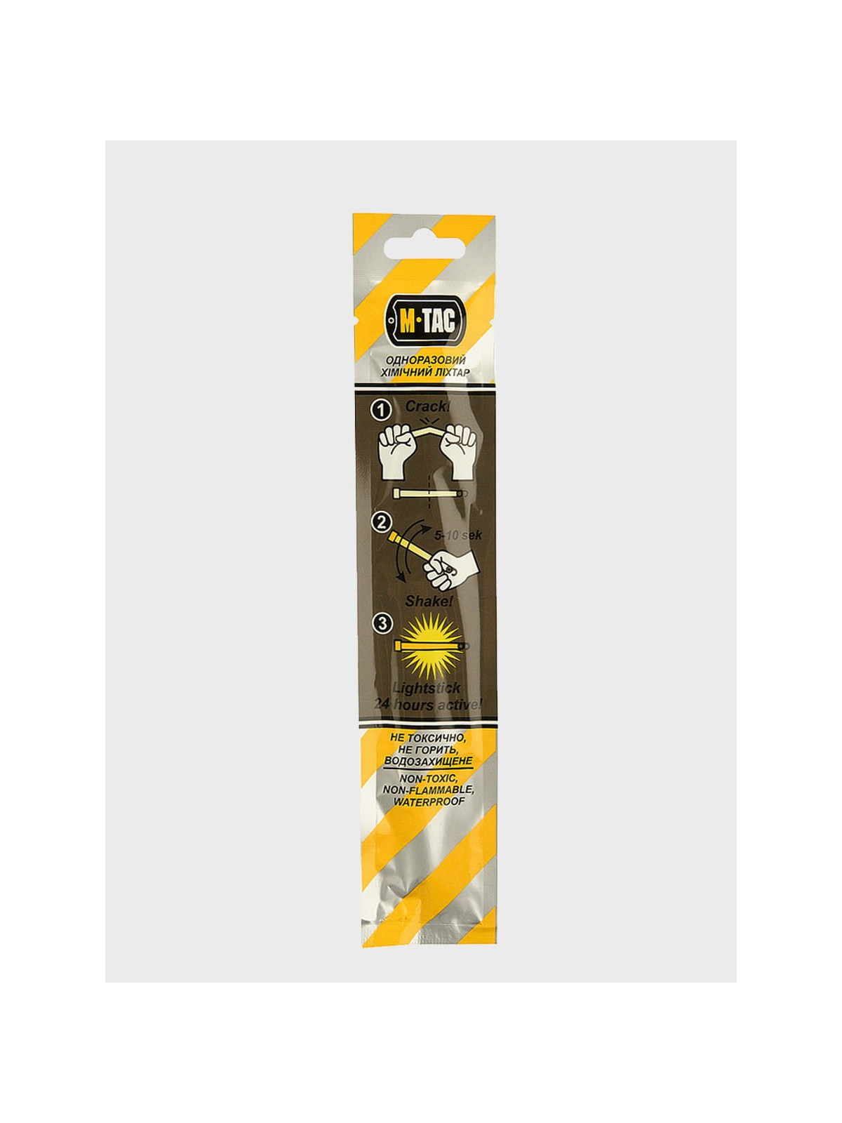 M-TAC ŚWIATŁO CHEMICZNE ZIMNE 24H/15CM ŻÓŁTE