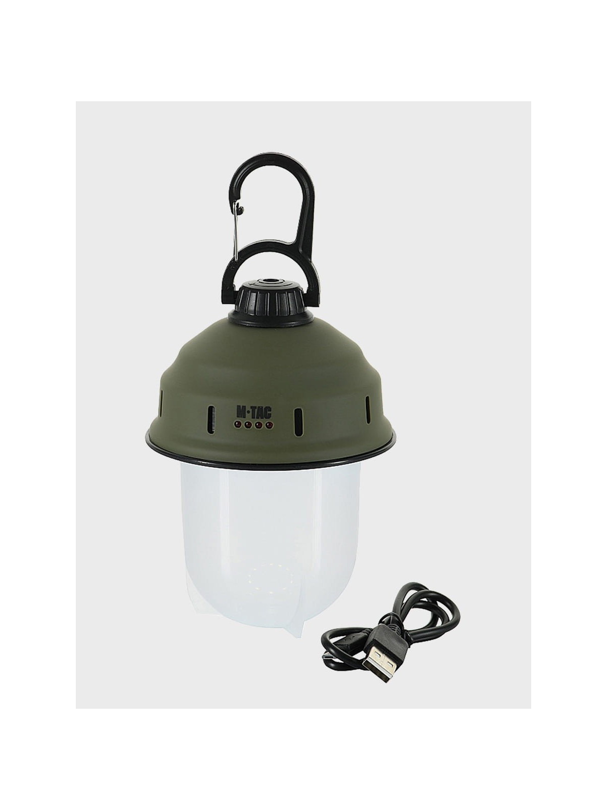 M-TAC LAMPA WISZĄCA TURYSTYCZNA AKUMULATOROWA OLIWKOWA
