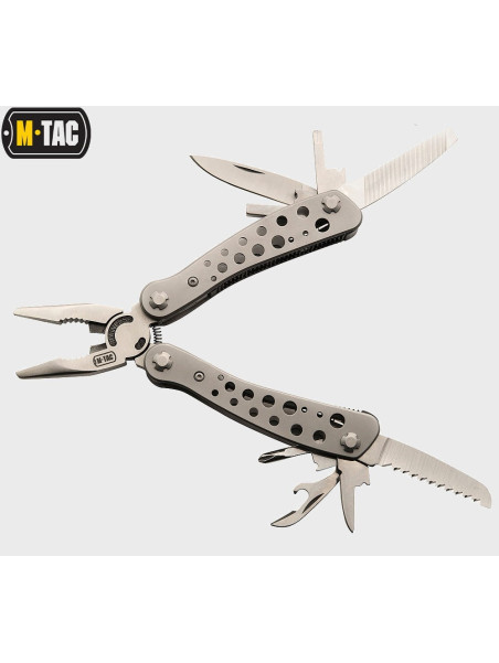 M-TAC NARZĘDZIE WIELOFUNKCYJNE MULTITOOL BITY ETUI SZARY
