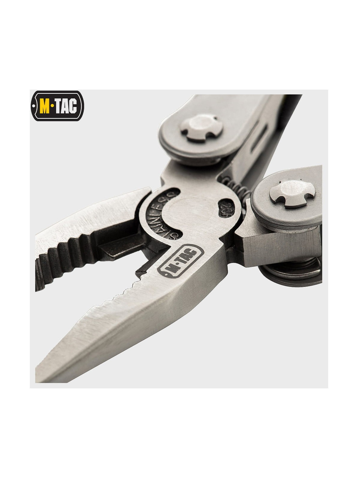 M-TAC NARZĘDZIE WIELOFUNKCYJNE MULTITOOL BITY ETUI SZARY
