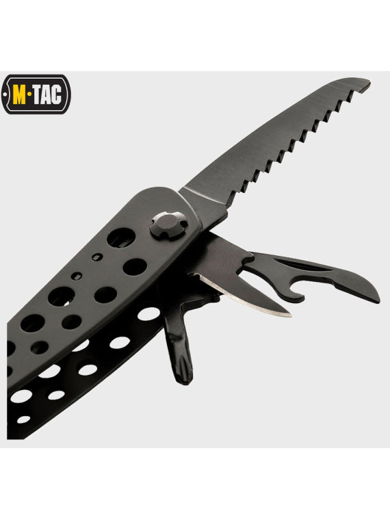 M-TAC NARZĘDZIE WIELOFUNKCYJNE MULTITOOL BITY ETUI CZARNE