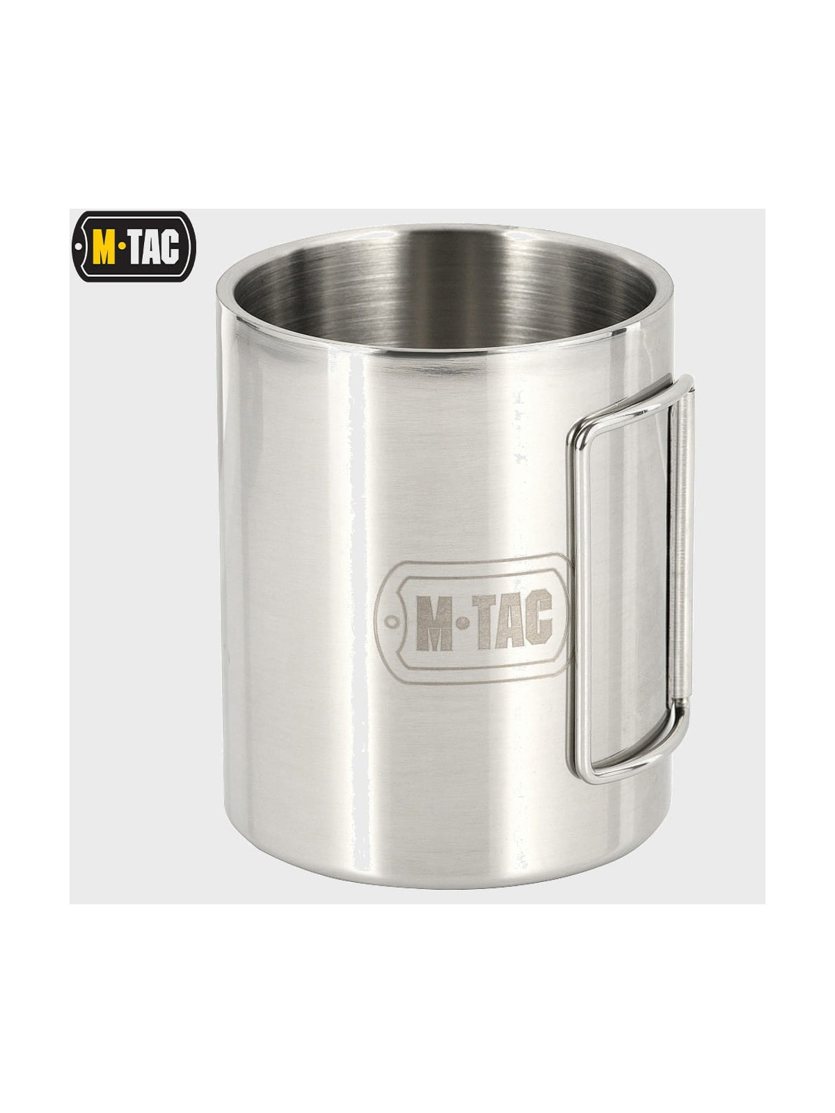 M-TAC KUBEK TERMICZNY TURYSTYCZNY 450 ml SKŁADANY UCHWYT