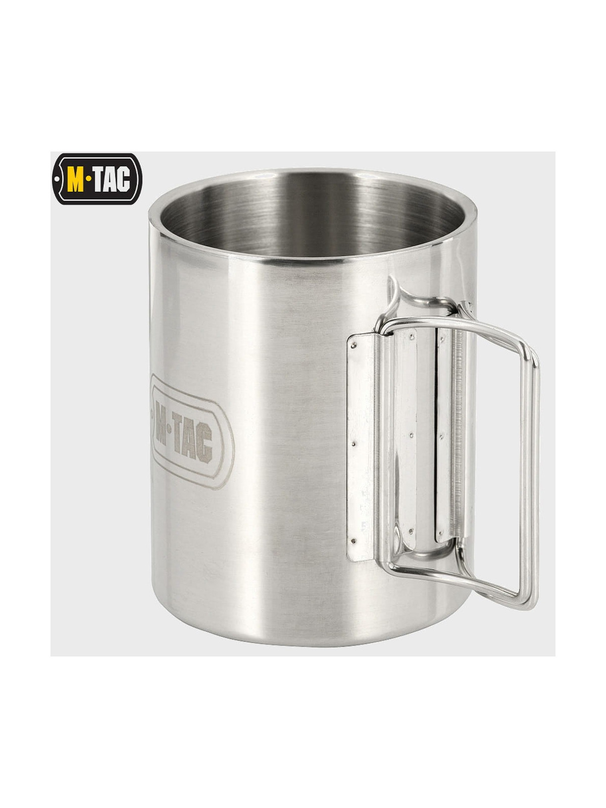 M-TAC KUBEK TERMICZNY TURYSTYCZNY 450 ml SKŁADANY UCHWYT