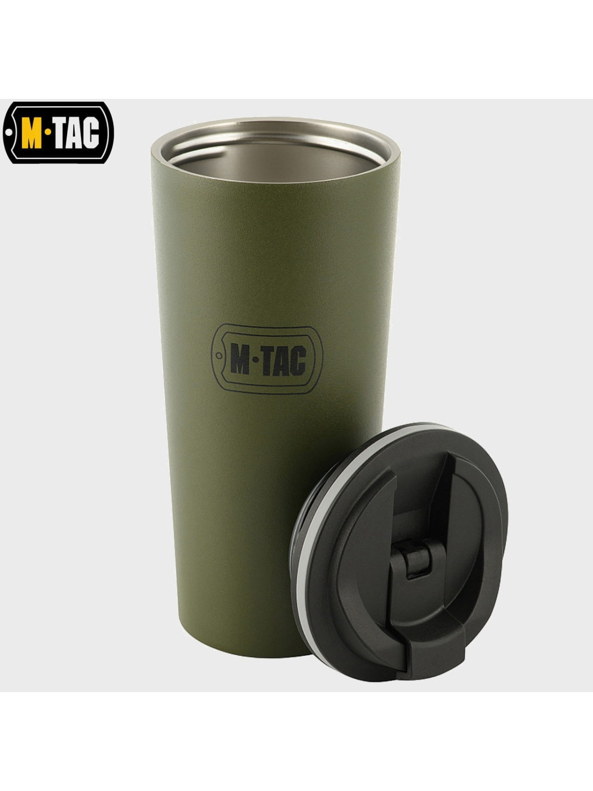 M-TAC KUBEK TERMICZNY PRÓŻNIOWY ZAWOREM 450 ml OLIWKOWY