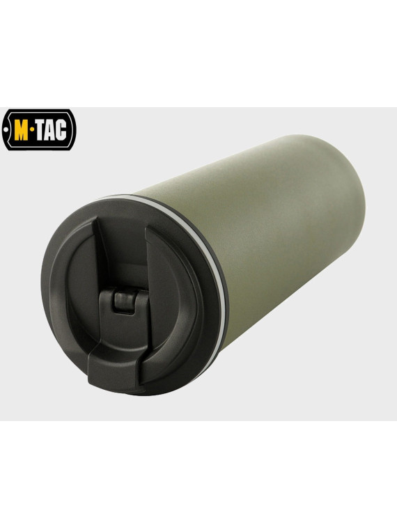 M-TAC KUBEK TERMICZNY PRÓŻNIOWY ZAWOREM 450 ml OLIWKOWY