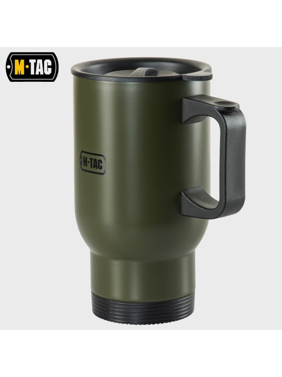 M-TAC KUBEK TERMICZNY PRÓŻNIOWY 450 ml OLIWKOWY