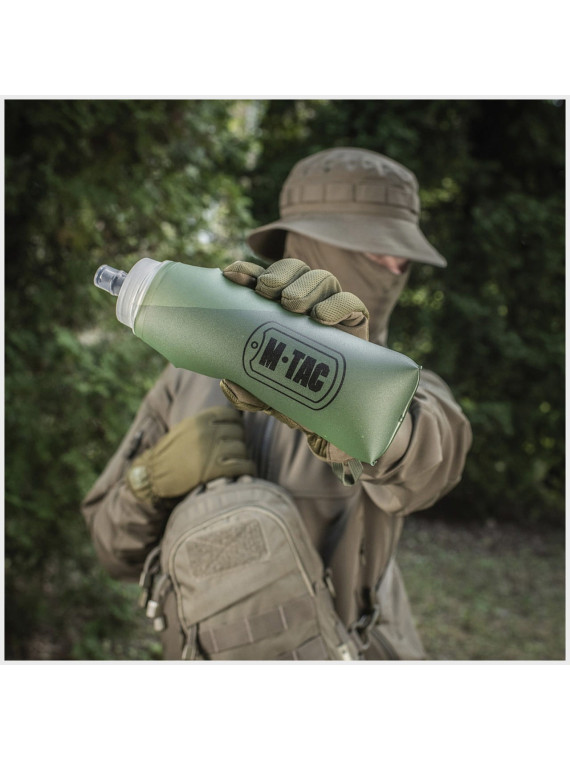 M-TAC BUTELKA NA WODĘ MIĘKKA TURYSTYCZNA 600 ml ZIELONA