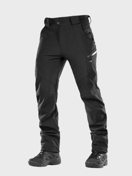 M-TAC SPODNIE BOJÓWKI SOFTSHELL WINTER CZARNE 3XL