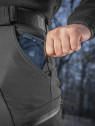 M-TAC SPODNIE BOJÓWKI SOFTSHELL WINTER CZARNE 3XL