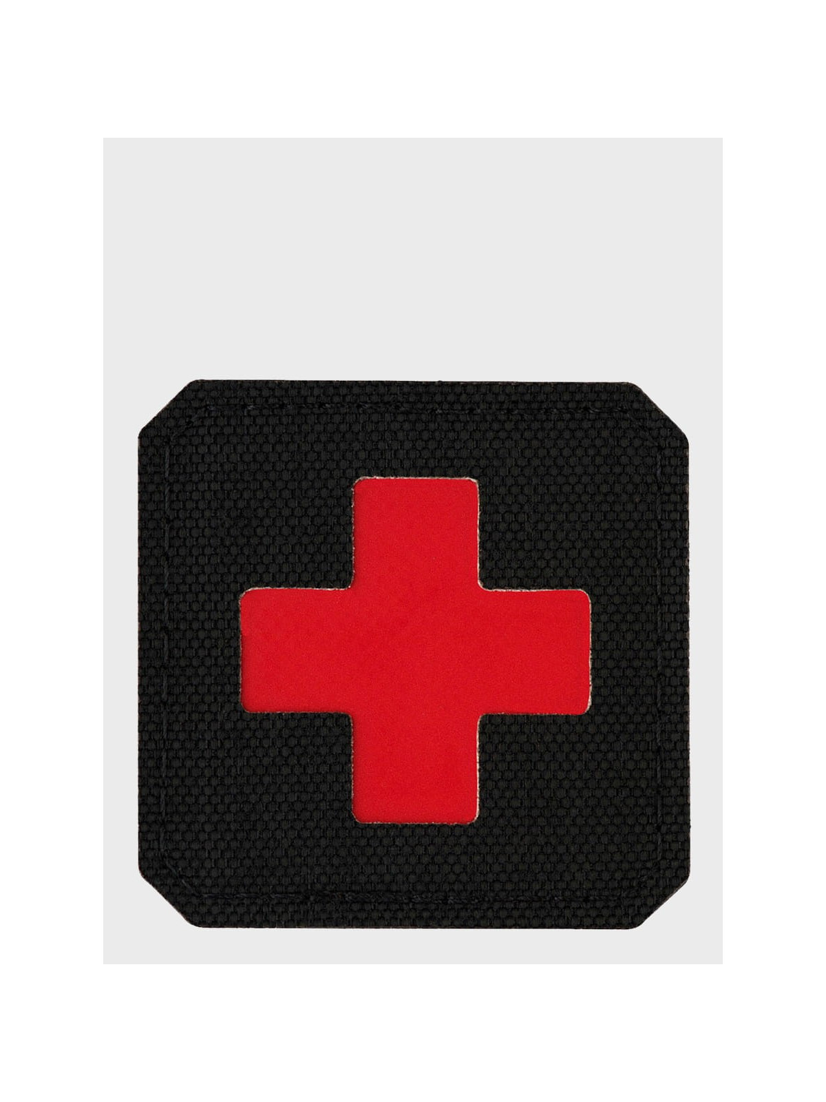 M-TAC Naszywka Medic Cross Laser Cut Czarno-czerwona