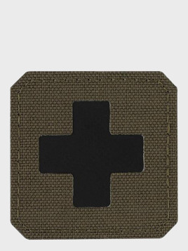M-TAC Naszywka Medic Cross Laser Cut Oliwkowo-czarna