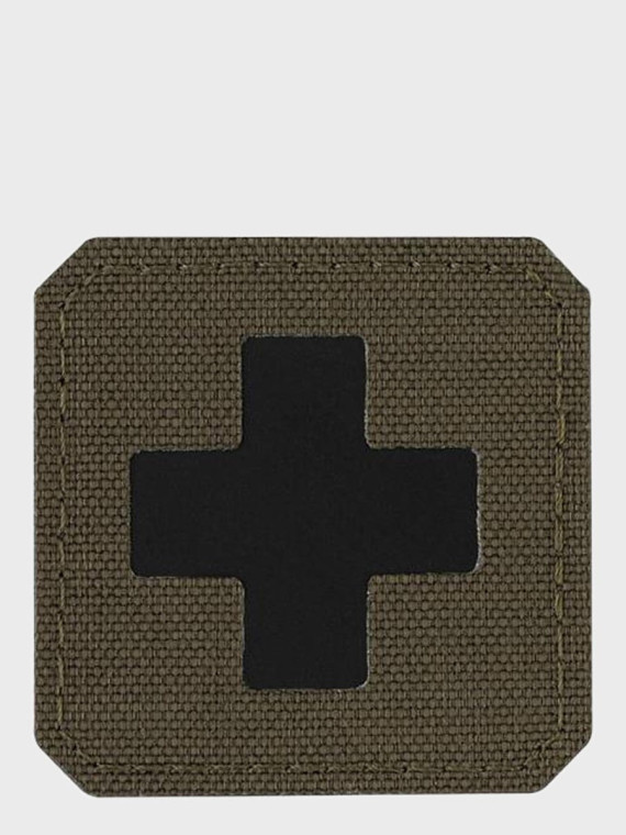 M-TAC Naszywka Medic Cross Laser Cut Oliwkowo-czarna