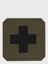 M-TAC Naszywka Medic Cross Laser Cut Oliwkowo-czarna