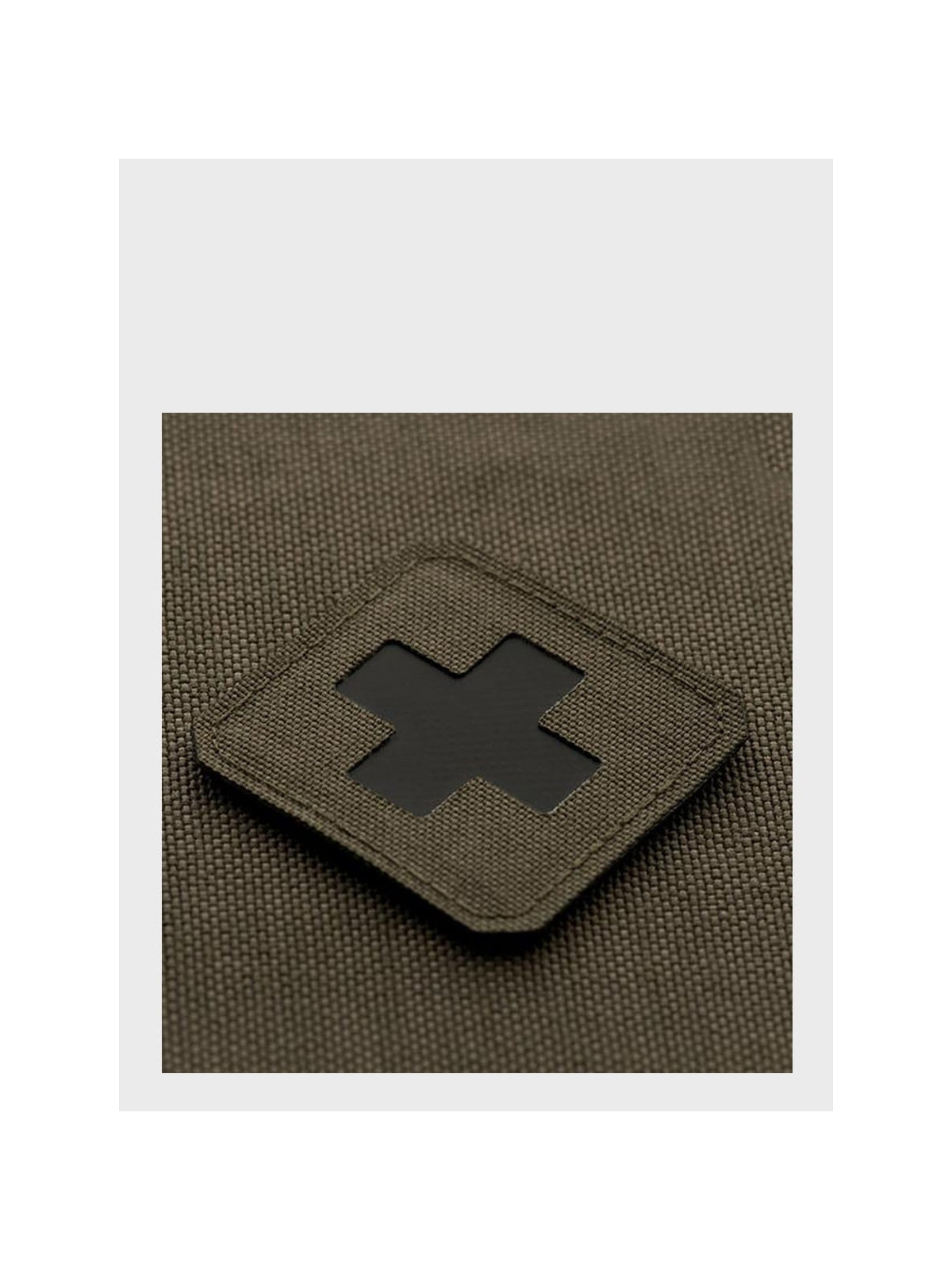 M-TAC Naszywka Medic Cross Laser Cut Oliwkowo-czarna