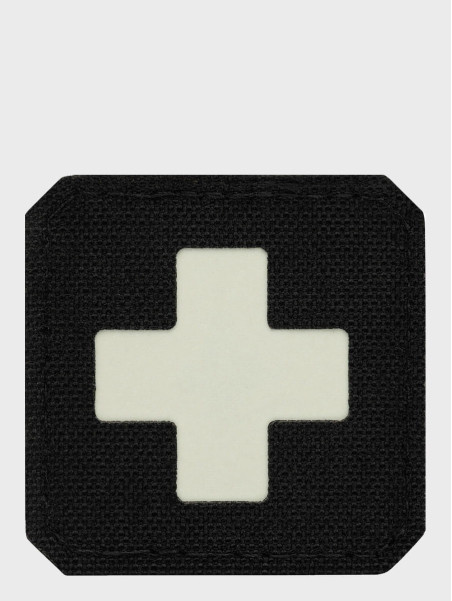 M-TAC Naszywka Medic Cross Laser Cut Czarna Fluorescencyjna