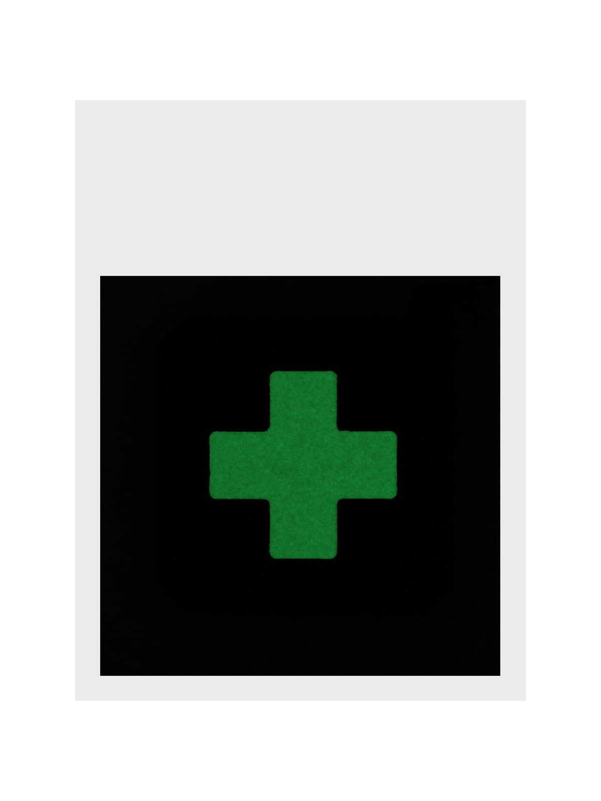 M-TAC Naszywka Medic Cross Laser Cut Czarna Fluorescencyjna