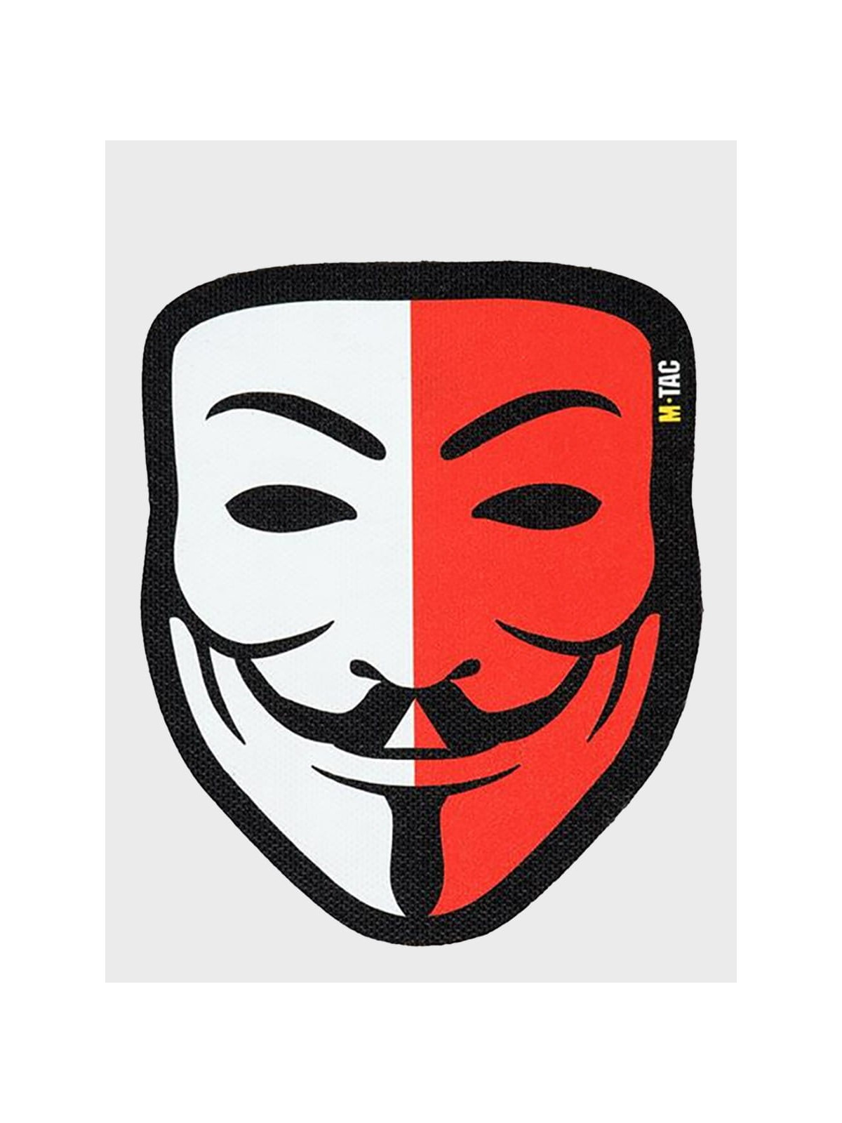 M-TAC NASZYWKA ANONYMOUS Biało-Czerwona