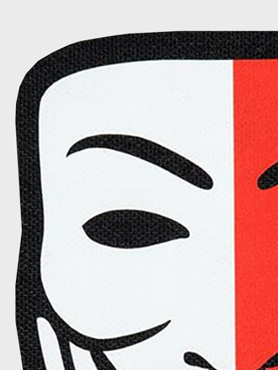 M-TAC NASZYWKA ANONYMOUS Biało-Czerwona