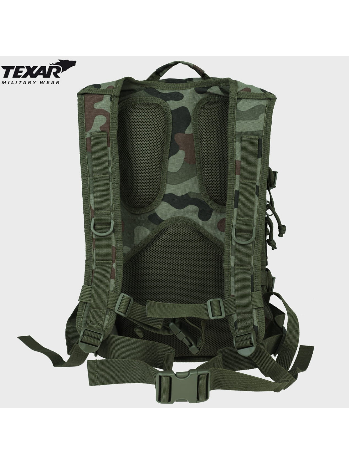 TEXAR PLECAK WOJSKOWY TRAPER 35L PL CAMO WZ.93