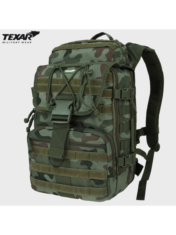 TEXAR PLECAK WOJSKOWY TRAPER 35L PL CAMO WZ.93