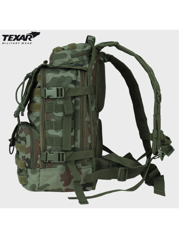 TEXAR PLECAK WOJSKOWY TRAPER 35L PL CAMO WZ.93