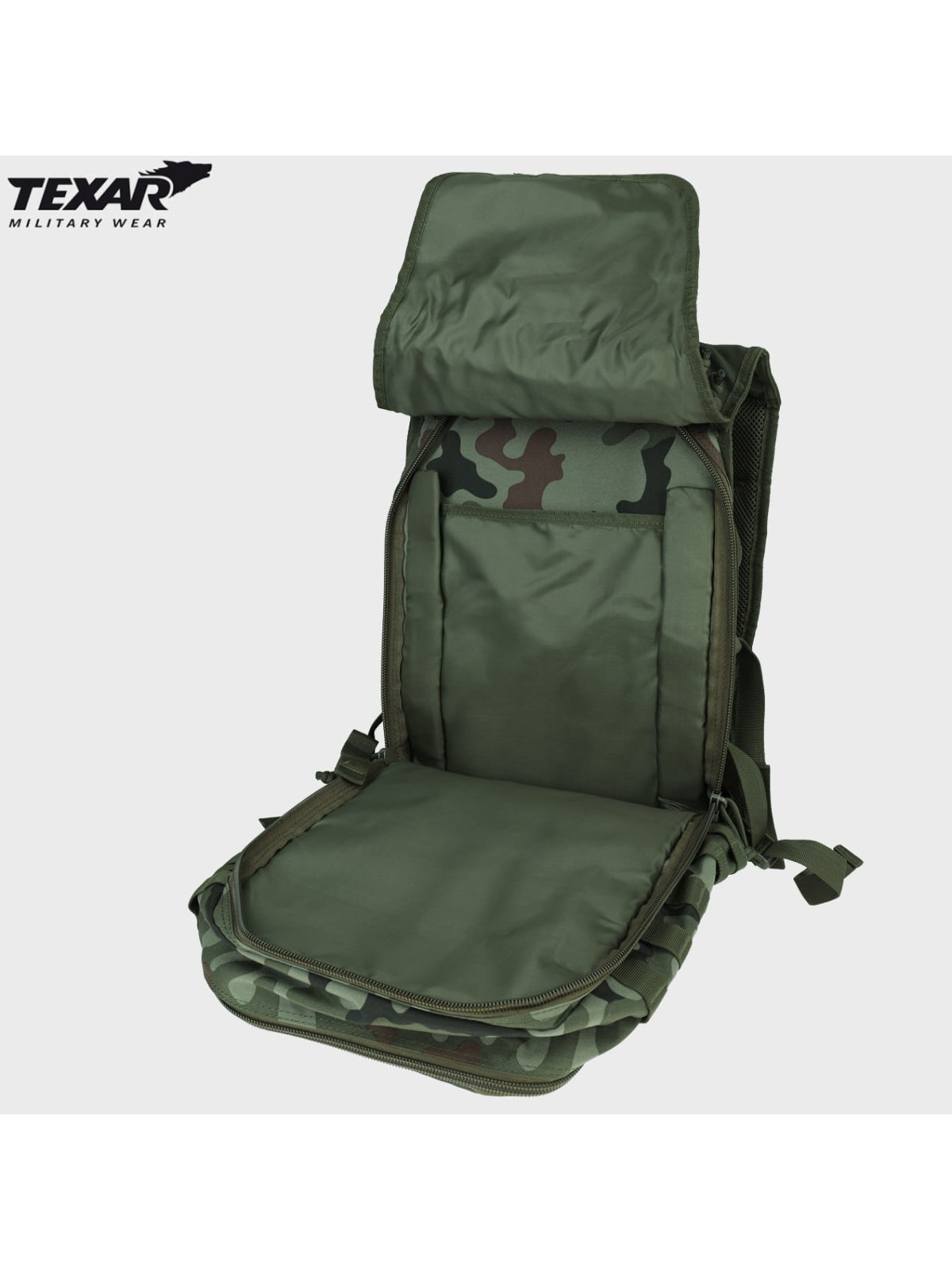 TEXAR PLECAK WOJSKOWY TRAPER 35L PL CAMO WZ.93