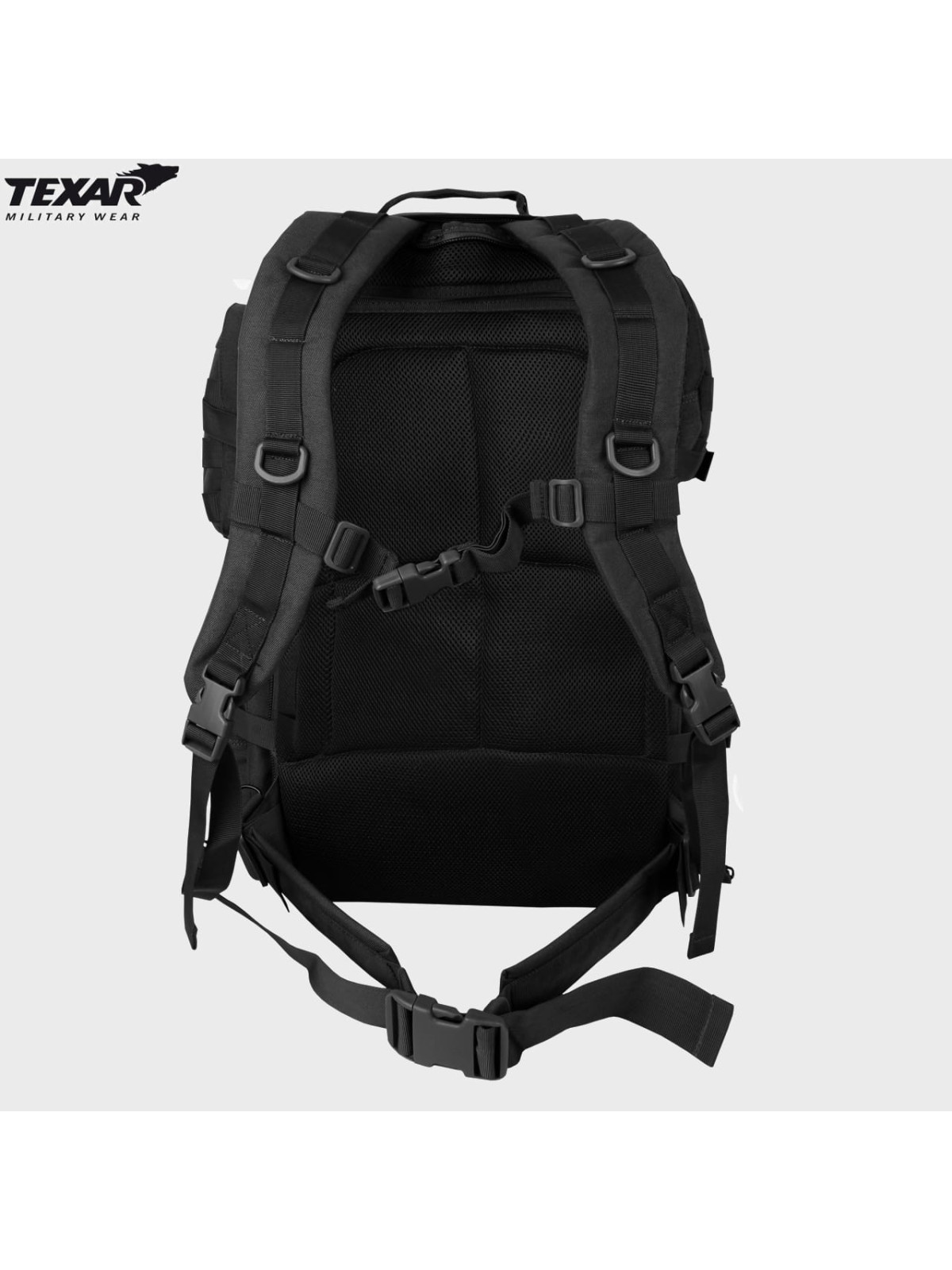 TEXAR PLECAK WOJSKOWY GRIZZLY 65L CZARNY