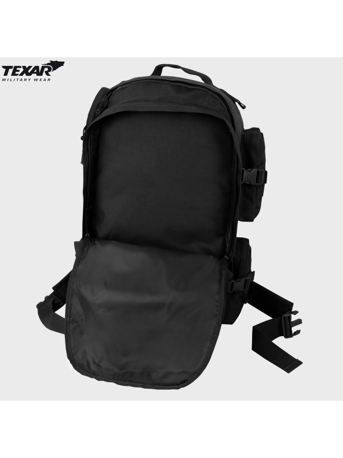 TEXAR PLECAK WOJSKOWY GRIZZLY 65L CZARNY