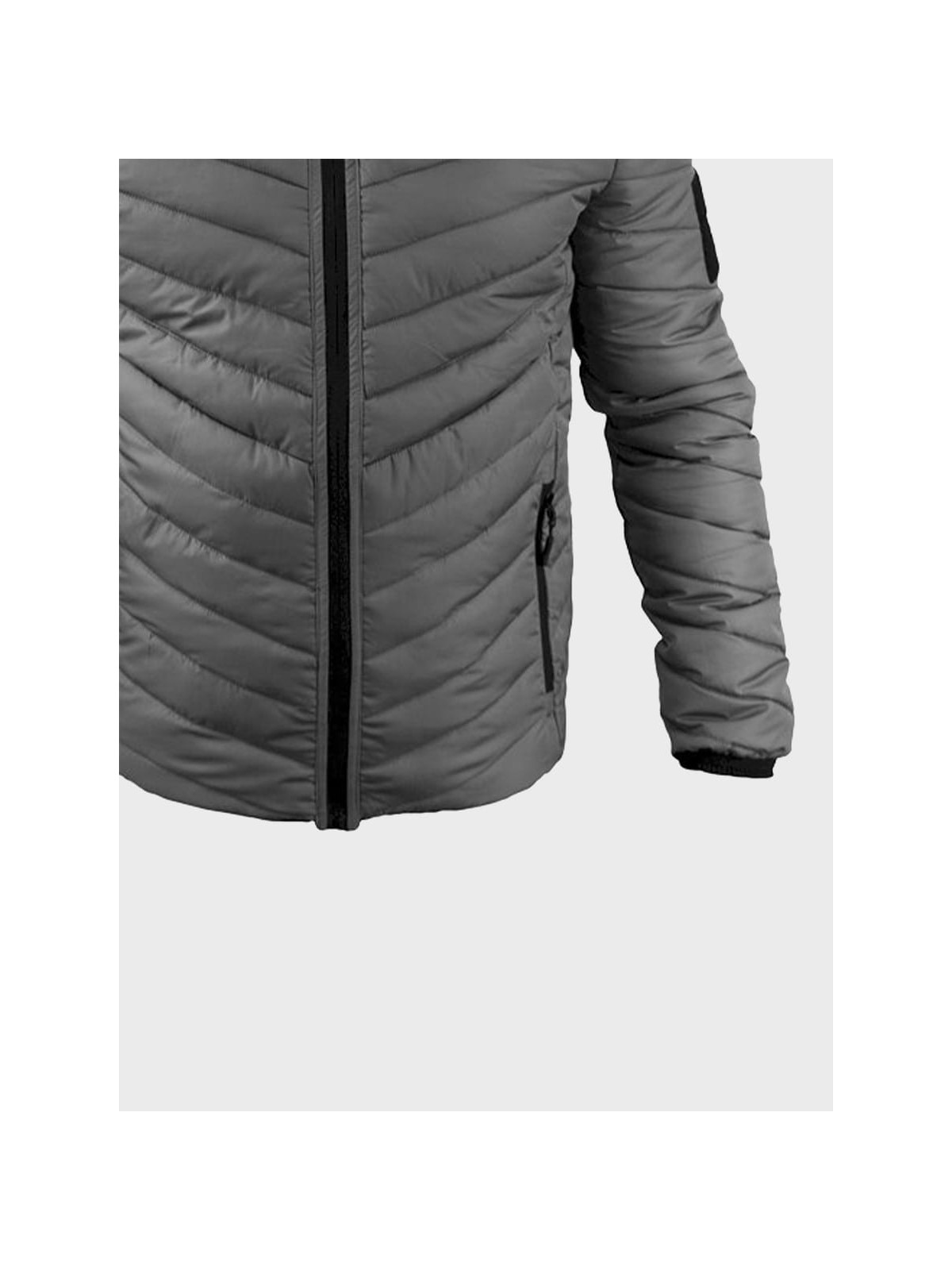 TEXAR KURTKA MĘSKA PUCHOWA DWUSTRONNA CZARNA /SZARA 3XL