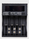 REDOX Ładowarka CLARA Uniwersalna do Akumulatorów AAA AA x4 6F22 Li-Ion Ni-MH Ni-Cd USB Wyświetlacz LCD