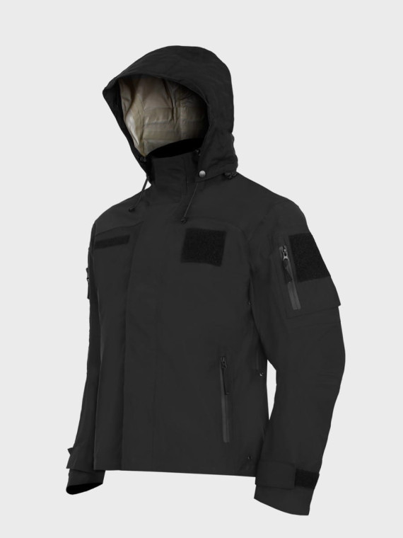 TEXAR KURTKA WOJSKOWA WODOODPORNA CONGER CZARNA 3XL