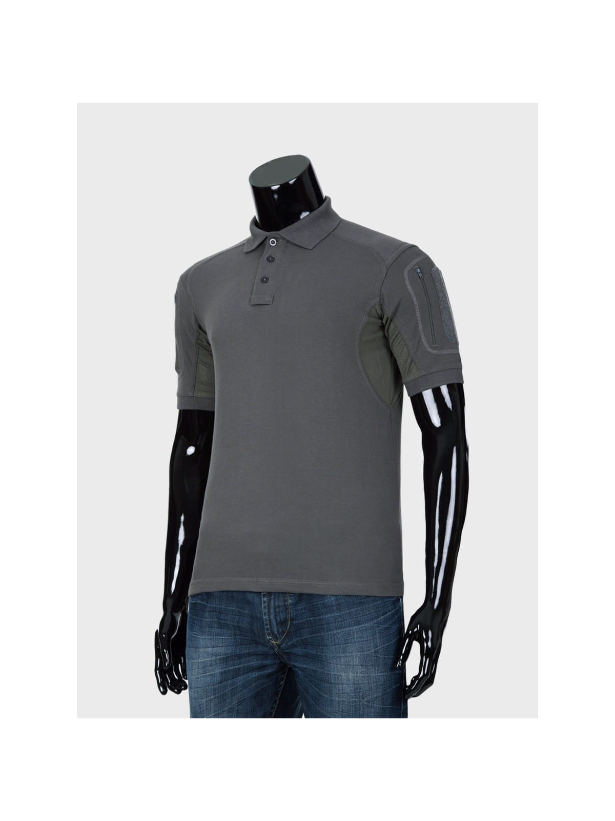 TEXAR KOSZULKA POLO ELITE SZARA 3XL