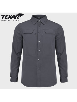 TEXAR KOSZULA TAKTYCZNA WOJSKOWA SZARA 3XL