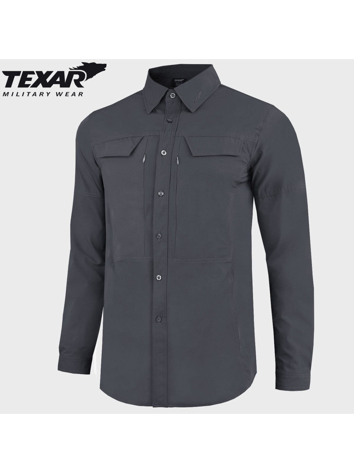TEXAR KOSZULA TAKTYCZNA WOJSKOWA SZARA 3XL