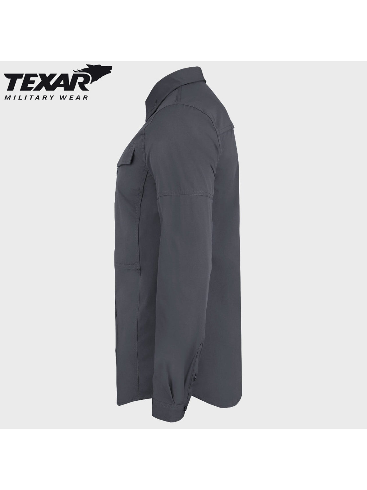 TEXAR KOSZULA TAKTYCZNA WOJSKOWA SZARA 3XL