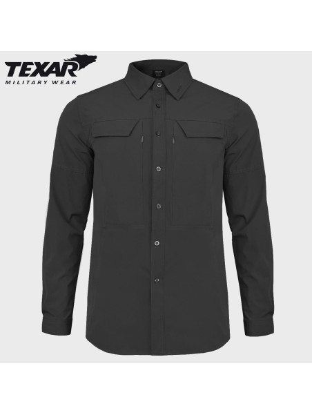TEXAR KOSZULA TAKTYCZNA WOJSKOWA CZARNA 3XL